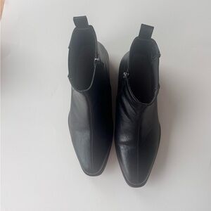 Women's Ankle Boots Mid-height Heels Chelsea Zipper Dressy Boots/Booties 8